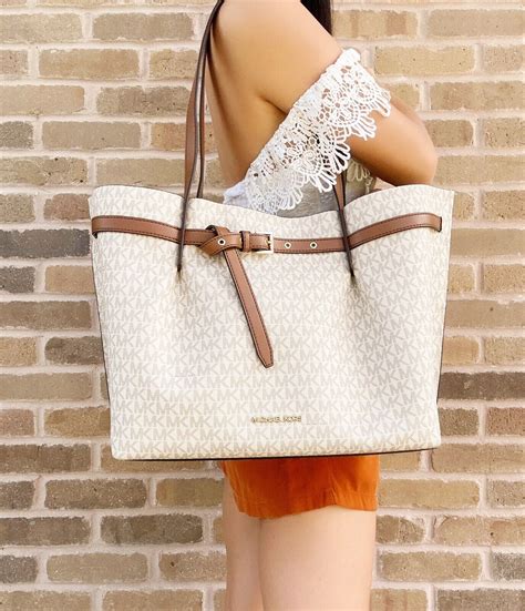 michael kors emelia|michael kors emilia large tote.